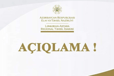 Lənkəran-Astara Regional Təhsil İdarəsində xuliqanlıq edən şəxs həbs olunub