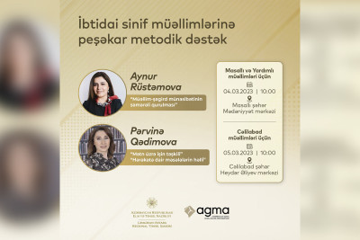 İbtidai sinif müəllimləri üçün peşəkar metodiki dəstək mövzusunda seminar keçiriləcək