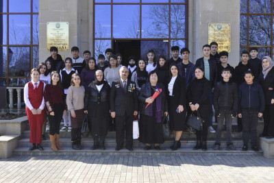 Masallıda gənclərin ziyalı ailənin nümayəndələri ilə görüşünü keçiriblər