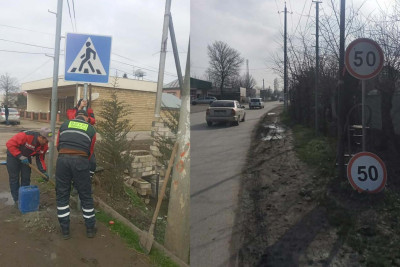 Masallıda piyada keçidi hazırlanıb