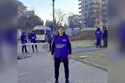 Masallılı gənc qardaş Türkiyəyə yardıma yollanıb
