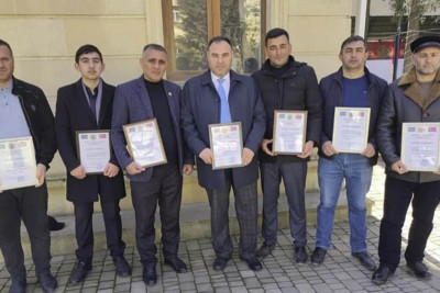 Cəlilabad: Türkiyəyə dəstək aksiyası keçirən bir qrup şəxs Fəxri Fərmanla təltif olunub