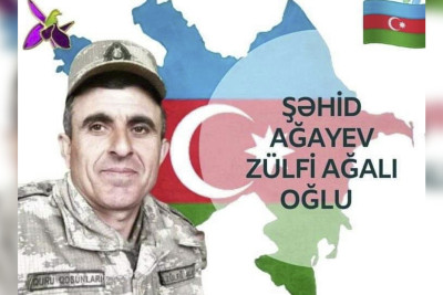 Bu gün şəhid Zülfü Ağayevin mövlud günüdür