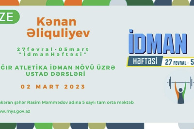 Lənkəranda şagirdlər üçün ustad dərsləri keçiriləcək