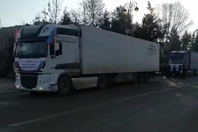 Masallı camaatı qardaş ölkəyə yardım göstərir