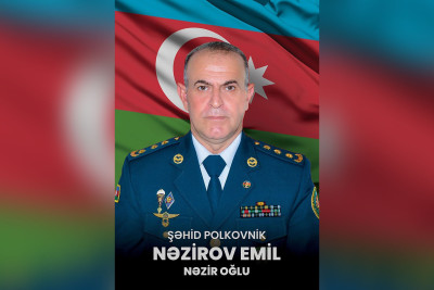 Bu gün şəhid polkovnik Emil Nəzirovun mövlud günüdür