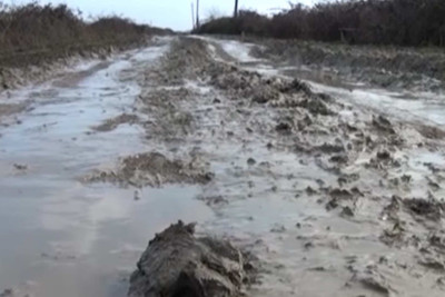 Mololon kənd camaatının yol problemi