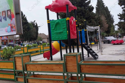 Lənkəranda uşaqlar üçün yeni attraksion qurulub