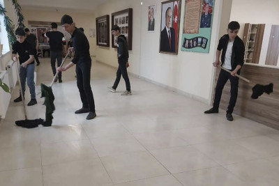 Lənkəran rayon Viravul kənd məktəbinin oğlan şagirdlərindən maraqlı bir təşəbbüs