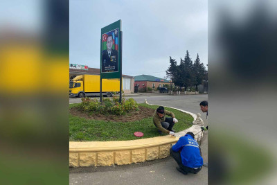 Astara rayonunda abadlıq işləri davam edir