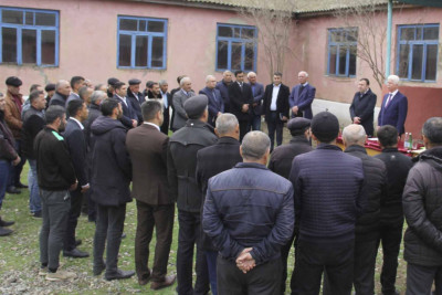 Cəlilabad icra başçısı Mədətli kənd sakinləri ilə görüşüb