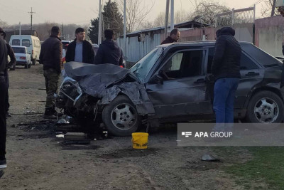 Lənkəranın Cil kəndində qəza baş verib: üç nəfər xəsarət alıb