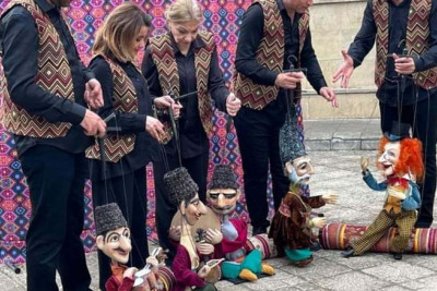 Azərbaycan Dövlət Kukla Teatrı Lənkəranda olub
