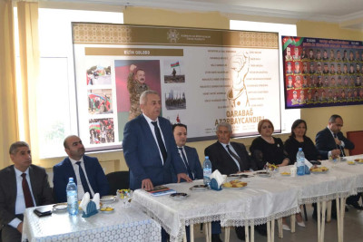 Masallıda “Qəhrəman təhsil işçiləri” adlı kitabın təqdimatı baş tutub
