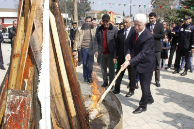 Cəlilabadda Novruz bayramı təntənəli qeyd edilib
