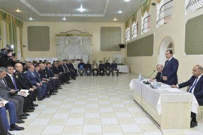 Taleh Qaraşov Şağlakücə və Bəlləbur kənd sakinləri ilə görüş keçirib