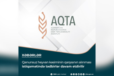 AQTA Masallıda 2 heyvan kəsimi obyektini cərimələyib