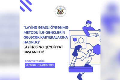 ABŞ səfirliyi tərəfindən maliyyələşdirilən təlimə sən də qoşul