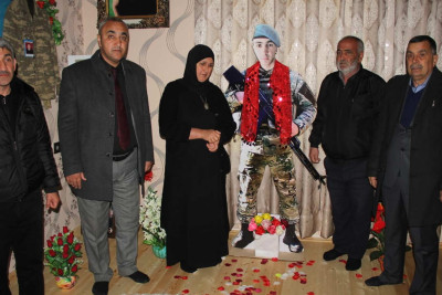 Novruz bayramı ilə əlaqədar Cəlilabadda şəhid ailələri ziyarət olunub