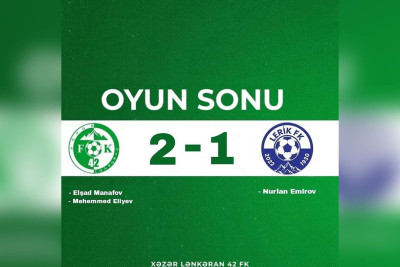 “Xəzər Lənkəran 42” liderliyini möhkəmlədib