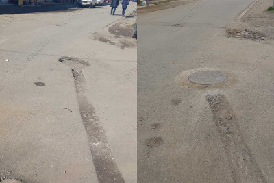 Lənkəran: avtomobillərə ziyan vuran lükdə təmir işləri aparılıb