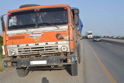“KamAZ” sürücüsü olan Cəlilabad sakini özünü DTX əməkdaşı kimi təqdim edib