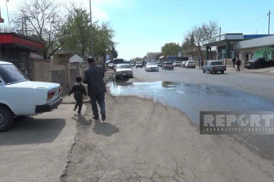 Cəlilabad şəhərinin mərkəzində antisanitar vəziyyət yaranıb