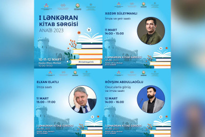 Möhtəşəm kitab sərgisi Lənkərana gəlir