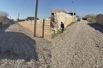 Şəhid Rəşad Qasımovun ailəsinin yaşadığı küçə təmir olunub