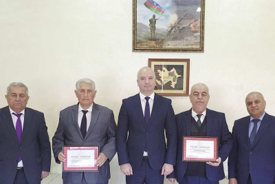 Təhsil işçilərinə fəxri fərmanlar təqdim olunub