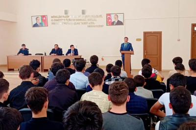 Şagirdlər üçün maarifləndirici tədbir təşkil olunub
