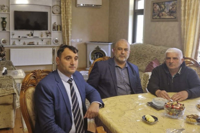 Şəhid Qorxmaz Novruzovun ailəsi ziyarət edilib