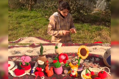 Amiqurumi sənəti ilə məşğul olan Gülay Fərzullayevanı tanıyaq