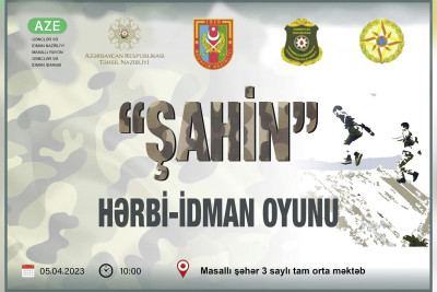 Bu gün Masallıda “Şahin” hərbi idman oyunu üzrə rayon birinciliyi keçiriləcək