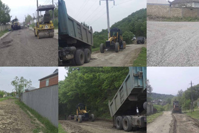 Masallı kəndlərində ara yollar təmir olunur