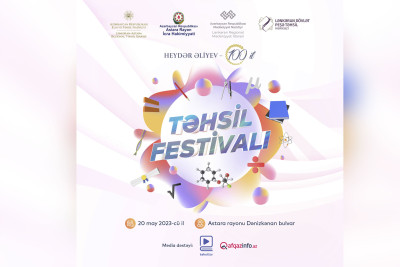 Astarada təhsil festivalı keçiriləcək