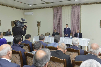 Lənkəran ŞİH başçısı sakinlərin qayğısı ilə maraqlanıb