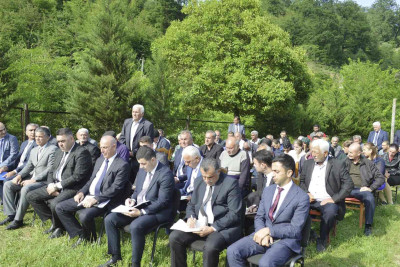Qəzənfər Ağayev Züngüləş kənd sakinləri ilə görüşüb