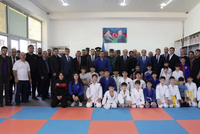 "Lənkəran" idman klubunun idman zalının açılış mərasimi keçirilib