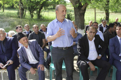 Cəlilabad icra başçısı sakinlərlə görüşüb