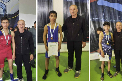 Lənkəranlı güləşçilər Respublika çempionatında uğur qazanıblar