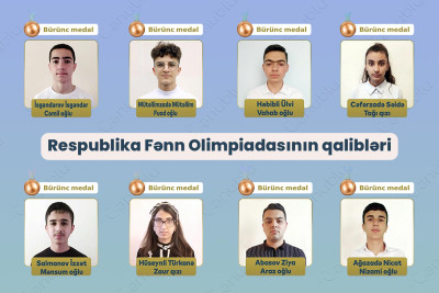 RFO-da bürünc medal qazanan şagirdlərimizi tanıyaq