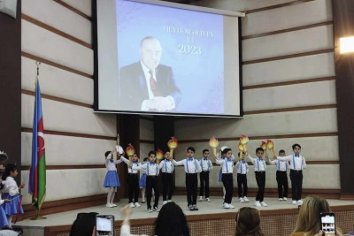 Lənkəranda "Biz Heydər babanın nəvələriyik" adlı ədəbi-bədii kompozisiyalı tədbir keçirilib