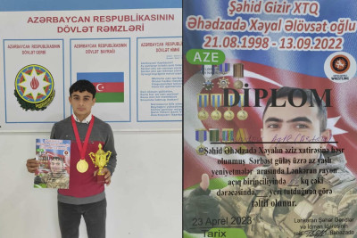 Astaralı məktəbli güləş turnirinin qalibi olub