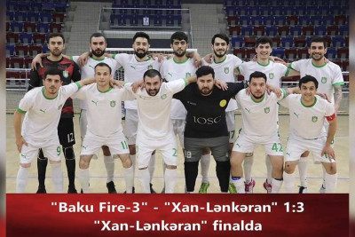 “Xan Lənkəran” futzalçıları finalda!