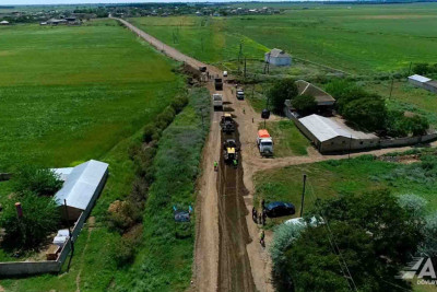 Masallıda 51 min sakinin istifadə etdiyi yol təmir olunur