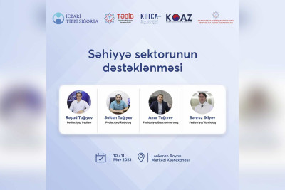 Lənkəranda uzman həkimlərin uşaqlar üçün səyyar qəbulu keçiriləcək