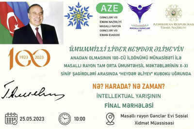 Masallıda “Nə? Harada? Nə zaman?” intellektual yarışının final mərhələsi keçiriləcək