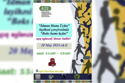 Lənkəranda "Boks hamı üçün" açıq əyləncəli idman tədbiri keçiriləcək