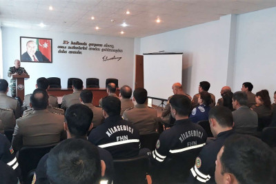 FHN Cənub mərkəzində “Heydər Əliyev ideyalarına sadiqik” mövzusunda tədbir keçirilib